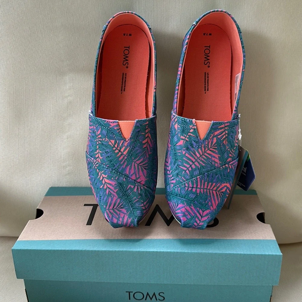 Nwt Toms Ortholite Alparagata flats - Picture 6 of 9